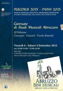 Giornate studi musicali abruzzesi